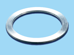 Metal serrated gasket