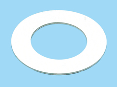 Polytetrafluoroethylene low creep gasket